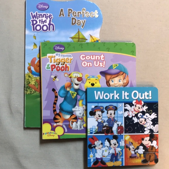Books Other - 📚2/$7 3-Book Bundle Disney Board Books